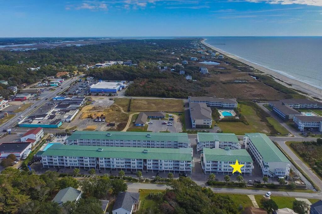 3 Bedroom Condo, Ocean Views & Short Walk To Beach! Oak Island Exterior foto